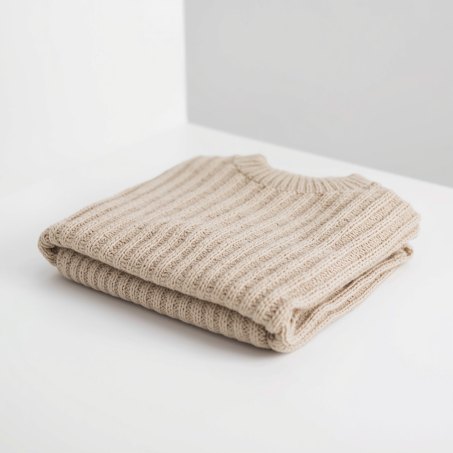 Essential knit in beige